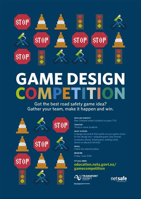 game design competition poster
