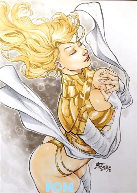 emma frost in franck m s emma frost comic art gallery room