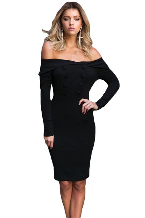 sexy women off the shoulder long sleeve bodycon dress online store for women sexy dresses