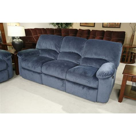 blue reclining sofa home furniture design