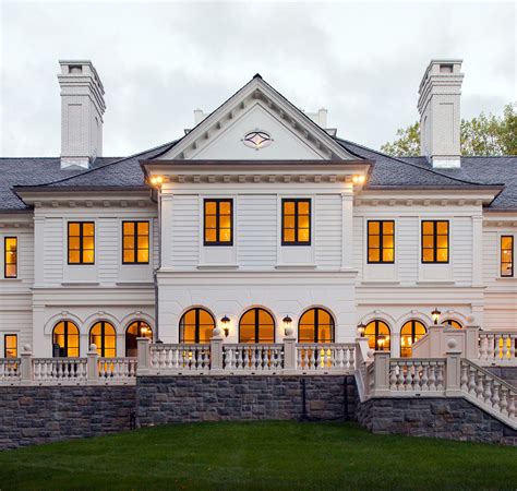 custom georgian style home  archtop windows georgian style homes georgian architecture