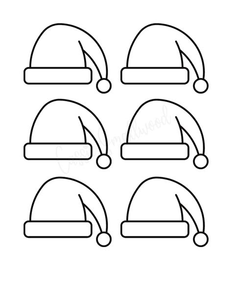 cute winter hat templates  coloring pages cassie smallwood