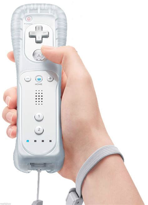 brand  white remote controller  nintendo wii wii  silicone strap ebay