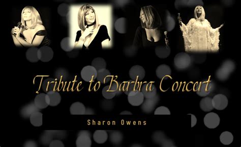 official site for sharon owens as barbra streisand