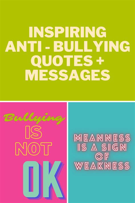 Inspiring Anti Bullying Quotes Messages Darling Quote
