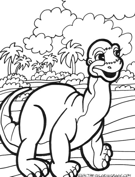 silly dinosaur coloring coloring pages