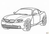 Bmw Coloring Car Pages Getcolorings Printable Color Print sketch template