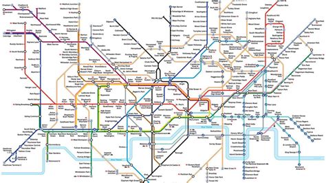 london underground map  design  shaped  city bbc culture