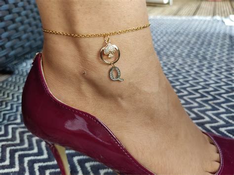 Premium Queen Anklet Ankle Chain Jewellery Fetish Cuckold Bbc Queen