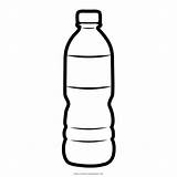 Water Bottle Coloring Bottled Color Pages Print Mineral Production sketch template