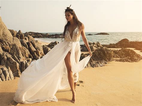 Beach Wedding Dresses For Hot Weather Wedding Dresses Guide