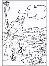 Abel Bible Coloring Goliath David Testament Old Advertisement Popular sketch template