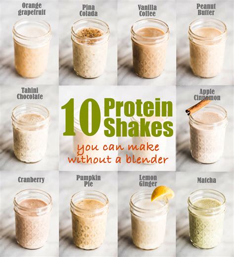 easy protein shake recipes      blender omnivore