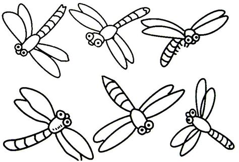 dragonflies coloring pages   print