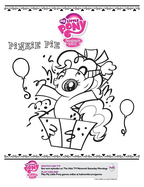 pony birthday coloring pages bubakidscom