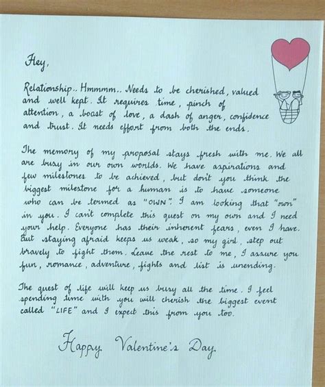 valentines love letter   workaholic girlfriend love letter