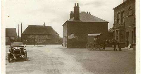 Postcards Then And Now Sipson Middlesex C1920