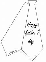 Fathers Card Coloring Happy Father Printable Templates Template Cards Greeting Dad Tie Necktie Making Ties Coloringpage Eu Kids Print Color sketch template