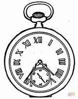 Coloring Montre Orologio Colorare Taschino Taschenuhr Gousset Clock Ausmalbild Reloj Bolso Disegni Supercoloring Relogio Orologi Minion Bolsillo Attrayant Sketchite Relógio sketch template