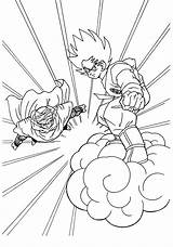 Dragon Ball Coloring Pages Color Printable Kids sketch template