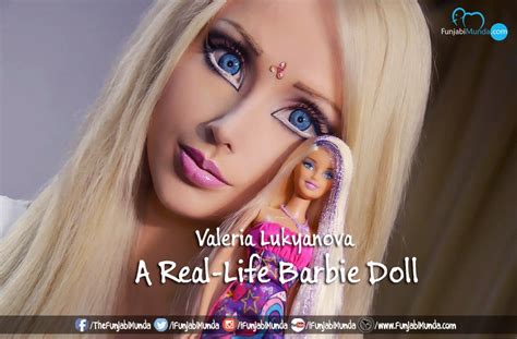 Valeria Lukyanova A Real Life Barbie Doll Funjabi Munda