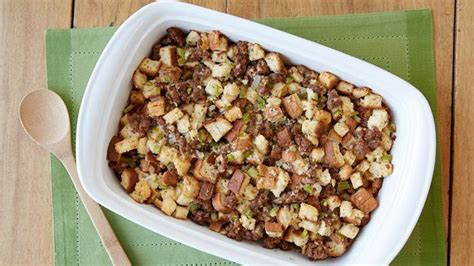 gluten free spicy sausage stuffing recipe with images