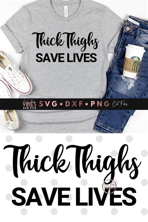 thick thighs save lives svg dxf png clipart silhouette 1271071 svgs