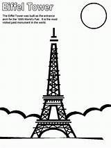 Coloring France Pages Eiffel Turnul Printable Desenat Popular Library Clipart Books sketch template