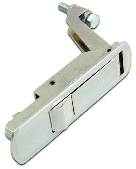 chrome trigger latch flush mount compression