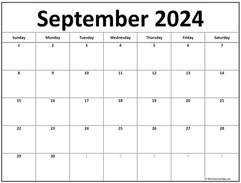 september  calendar printable  printable word searches