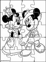 Puzzles Minnie Coloring Mouse Websincloud Activities Mickey Pages sketch template