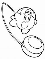 Yoyo Kirby sketch template