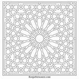 Islamic Pattern Geometric Vector Arabesque Arabic Freepatternsarea Patterns Designs источник статьи Tile sketch template
