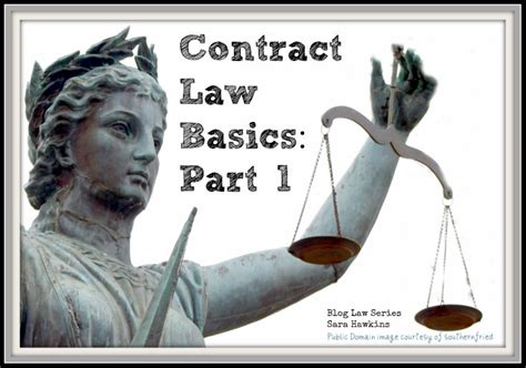 contract law basics  plain english sara  hawkins attorney  law