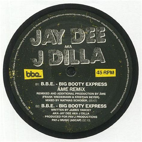 【12】j Dilla B B E Big Booty Express Jazzy Sport Shimokitazawa