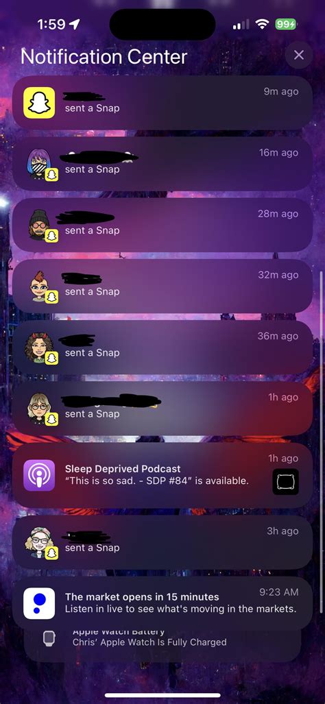 snapchat notifications no longer grouping up on ios 16 1 1 anyone