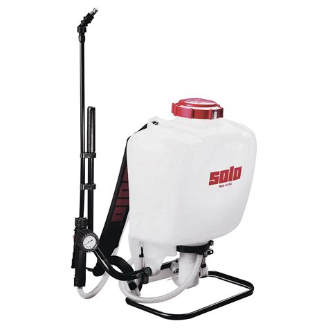 Solo Chemical Backpack Sprayer — 4 Gallon Capacity 60 Psi Model