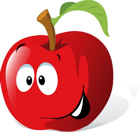 apple cartoon picture clipartsco