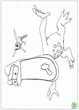 Dinokids Coloring Adiboo Close sketch template