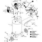 campbell hausfeld model wl air compressor repair replacement parts