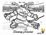Goalie Oilers Nhl Edmonton Yescoloring Eishockey Ausmalbilder Coloriage Coloringpage Hockeyspieler Blackhawks Gongshow Tournaments sketch template