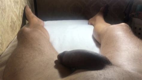 brazilian waxing of a big cock part 1 set up and