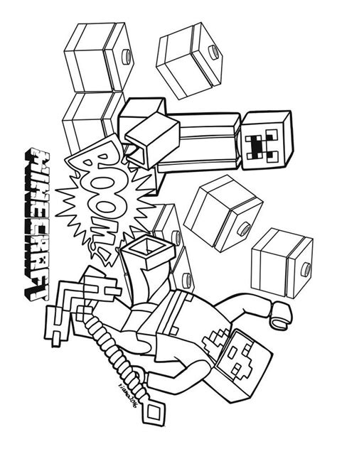 lego minecraft coloring pages   print lego minecraft