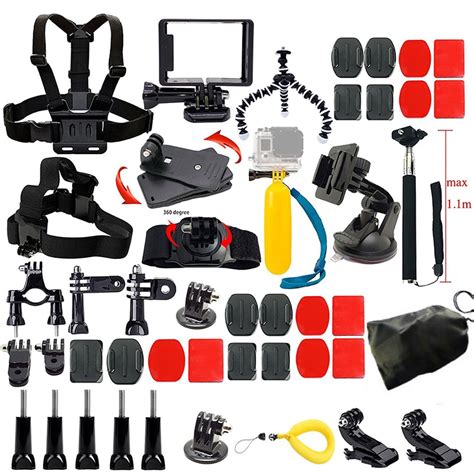 gopro camera accessories kit  gopro hero     session  session