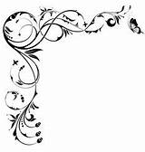 Scrolls Clipart Borders Flourishes Clipartmag sketch template