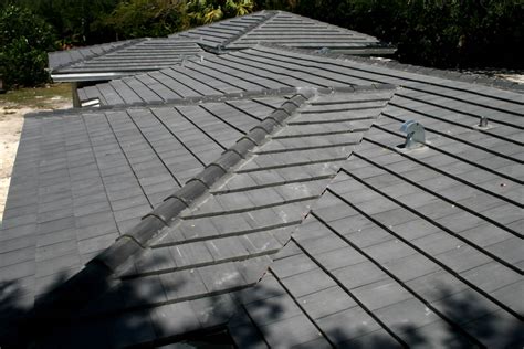roof repairs  roofs  miami charcoal flat cement roof tile