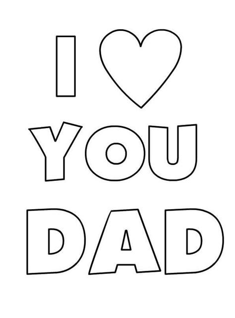 coloring pages love dad coloring page  xxx hot girl