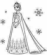 Elsa Queen Boyama Coronation Crowns Kolay Prenses Bebeklere Princesses Efit Coloriage Coloring Reine Freecoloring Coloringhome sketch template