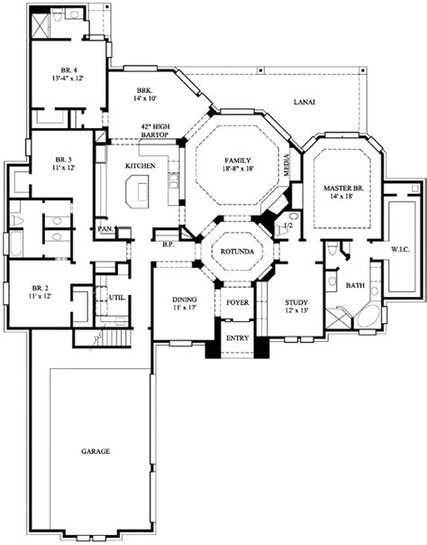 luxurious  level home gl architectural designs house plans