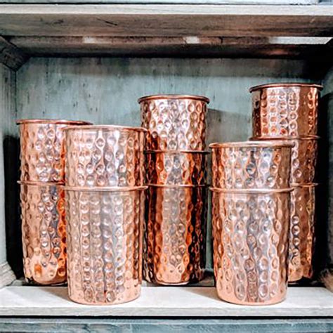 pure copper cup oz palm health shop   home